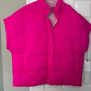 UGG Hot Pink Puffer Vest
